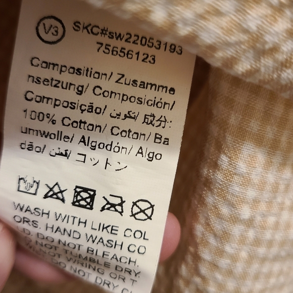 Dazy button-up plaid, XL 100% cotton - Picture 4 of 6